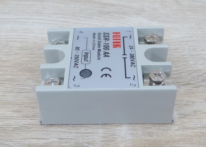 Solid State Relay SSR-100AA, 100A (24-380VAC / 80-250VAC)