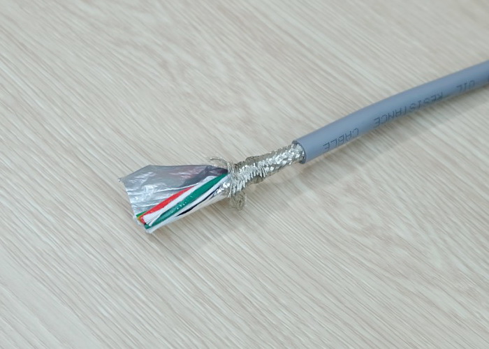 4 core x 0.75 mm² Shielded Wire TRVVP Bending Resistant High Flexible Cable (1m)