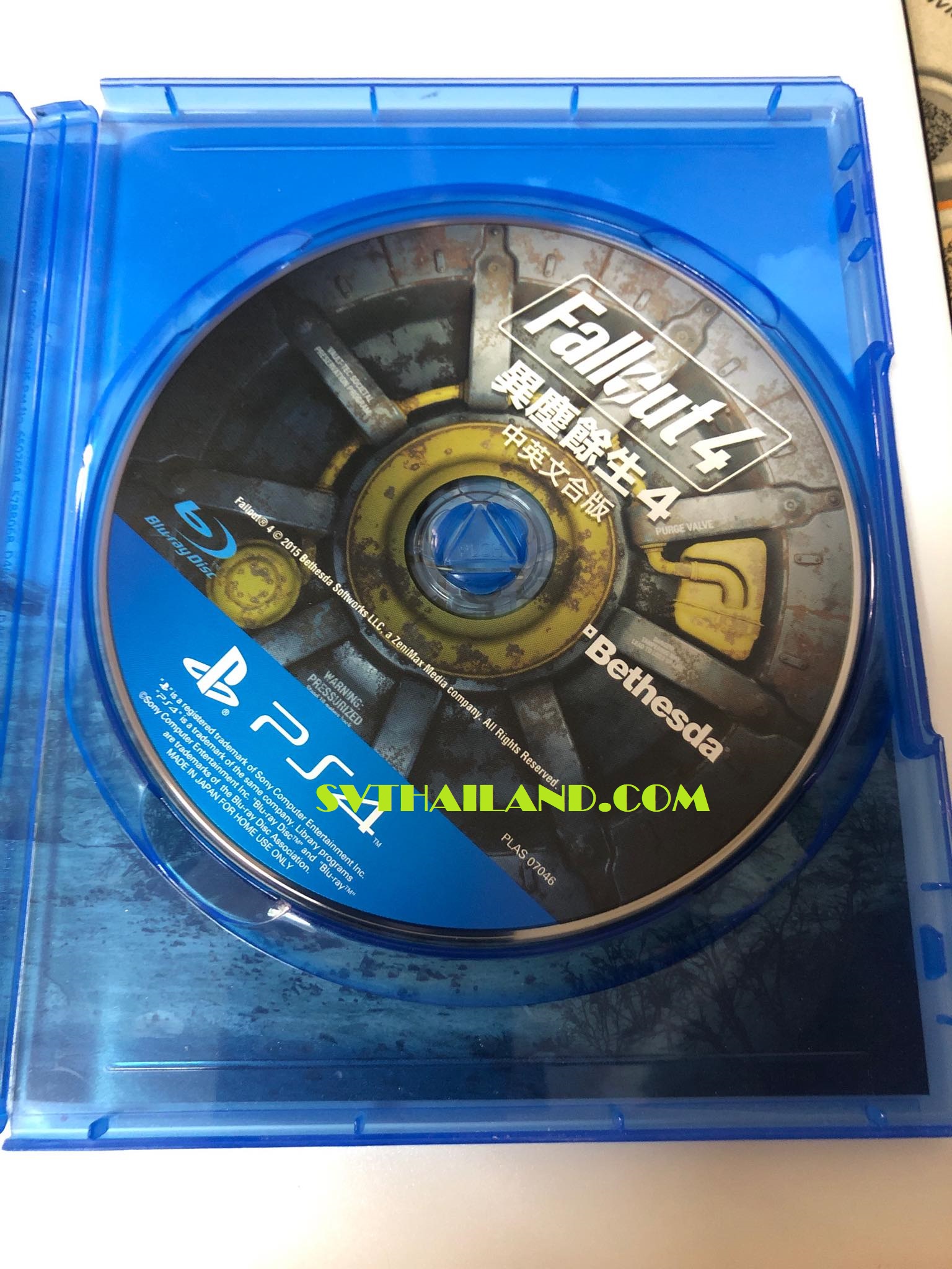 fallout 4 playstation 4 แผ่นแท้ zone 3 มือสอง สภาพดี