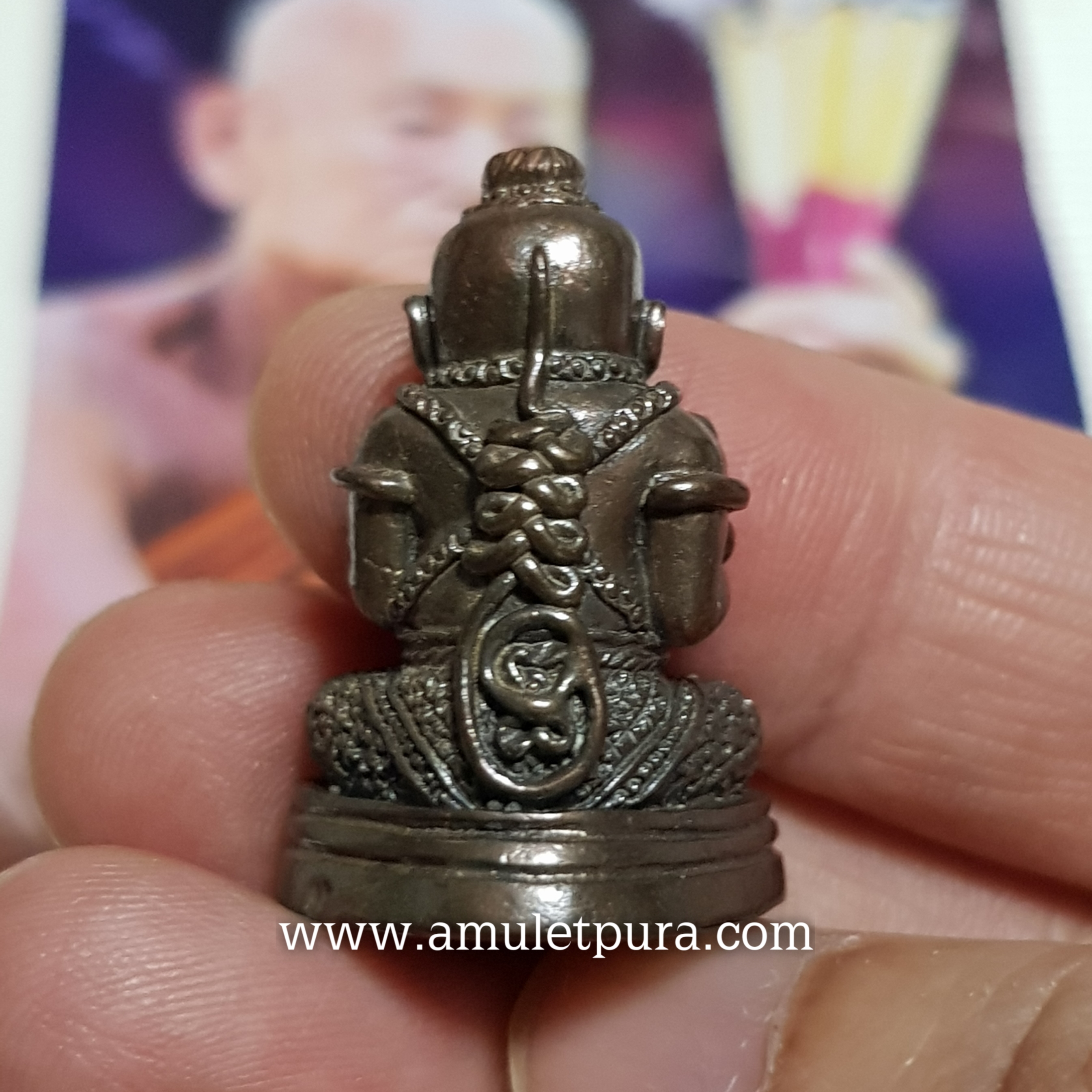 กุมารทองกะเหรี่ยงคอม้า รุ่นแรก ปี53 (เนื้อชนวนอาถรรพ์) หลวงพ่อปั้น วัดนาดี (ฮุกนางวัว) จ.สระบุรี (มีโค้ด หมายเลข 1679)