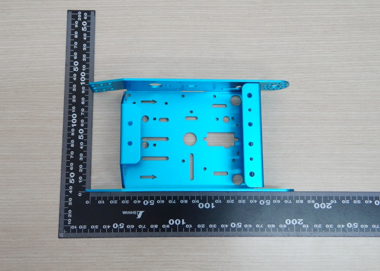 Aluminum Robot Chasis DIY (Blue)