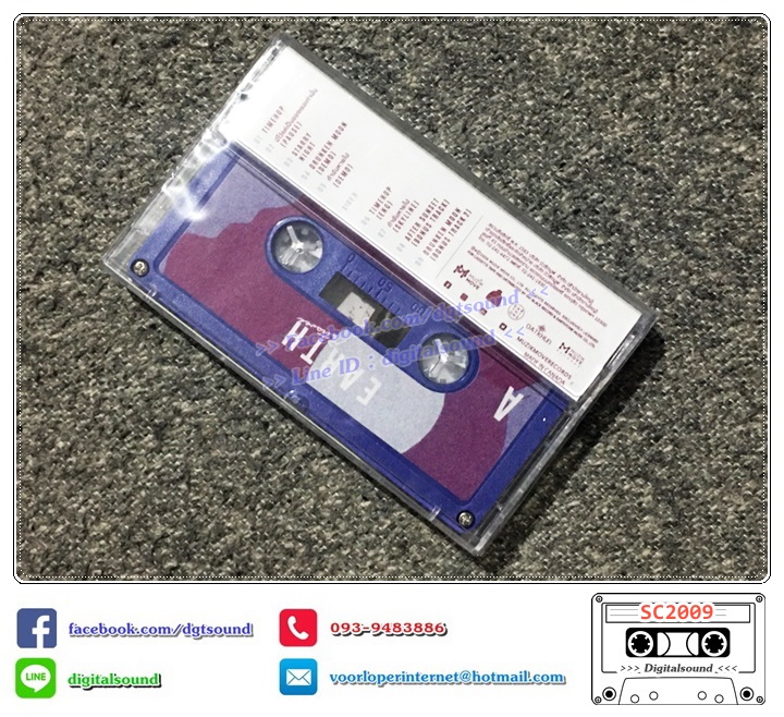 เทปคาสเซ็ท เอิ๊ต ภัทรวี EARTH PATRAVEE อัลบั้ม ABOUT TIME ONE YEAR LATER (ซีลมือหนึ่ง)