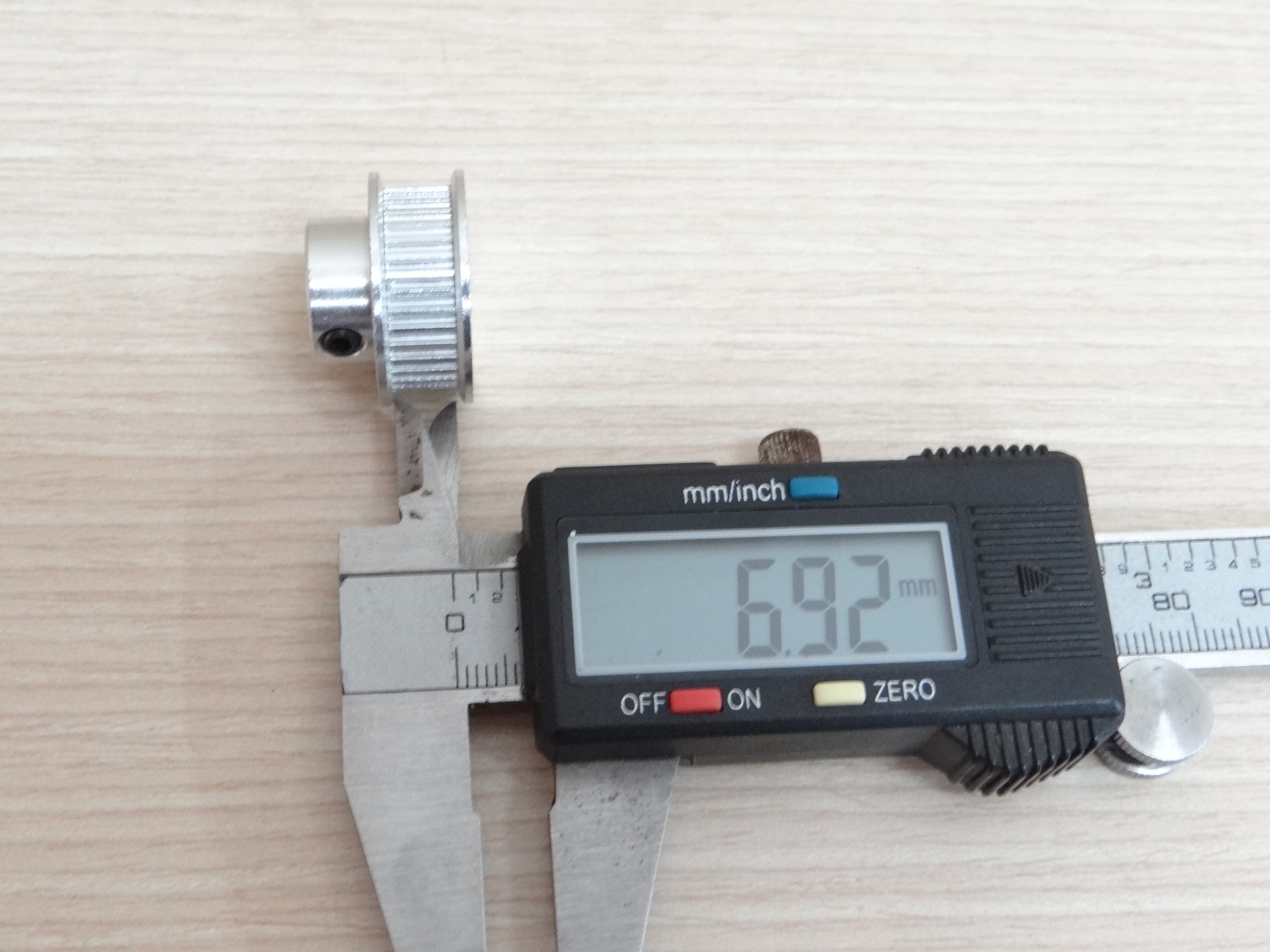 2GT Width 6mm, 36 Teeth Timing Pulley (Bore 6.35mm)