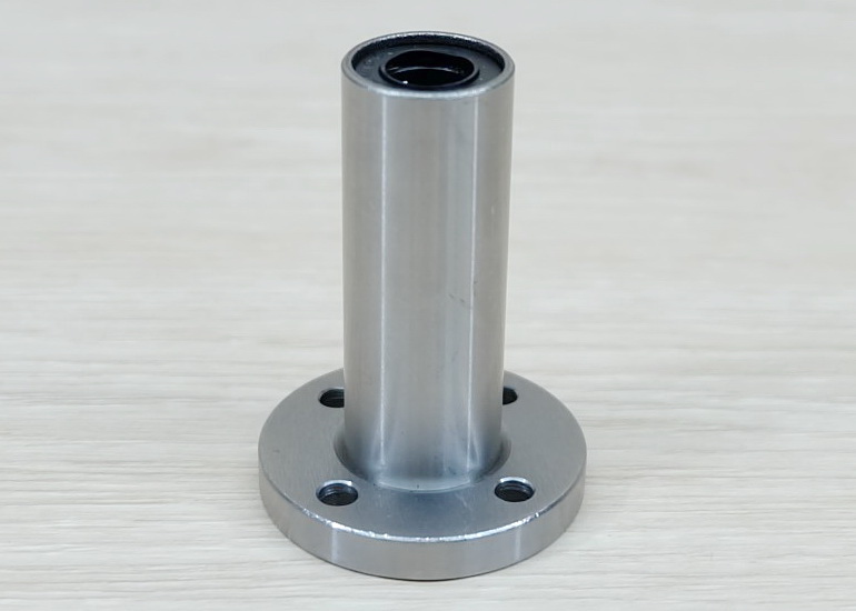 LMF10LUU 10x19x55mm Round Flange Long Linear Ball Bearing 10mm