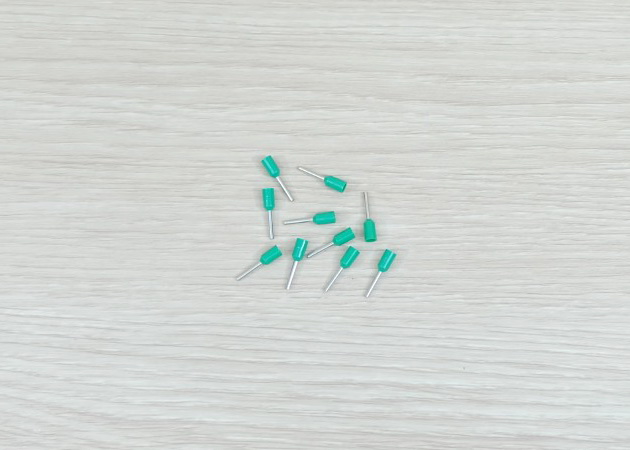 E0508 (Green) Terminal เหมาะกับสาย 22AWG (แพ็ค100ชิ้น)