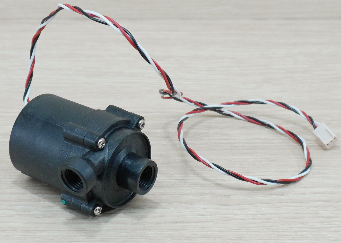 Square Water Tank 175ml + Quick Twist Joint G1/4" Thread + SC600 Pump 12V 19W