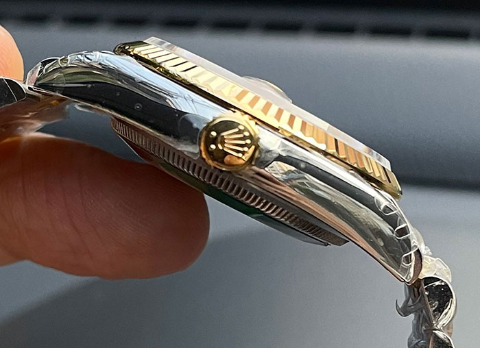 ROLEX DATEJUST 36 MM. YELLOWGOLD VSF