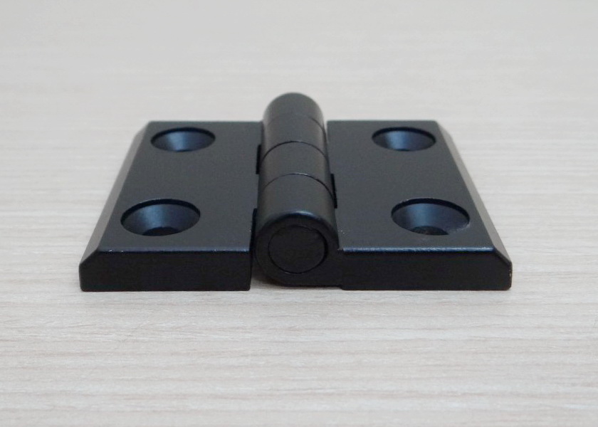 บานพับ Zinc Alloy Hinge for Alu-Profile 4040 ระยะรู 41x30 mm (สีดำ)