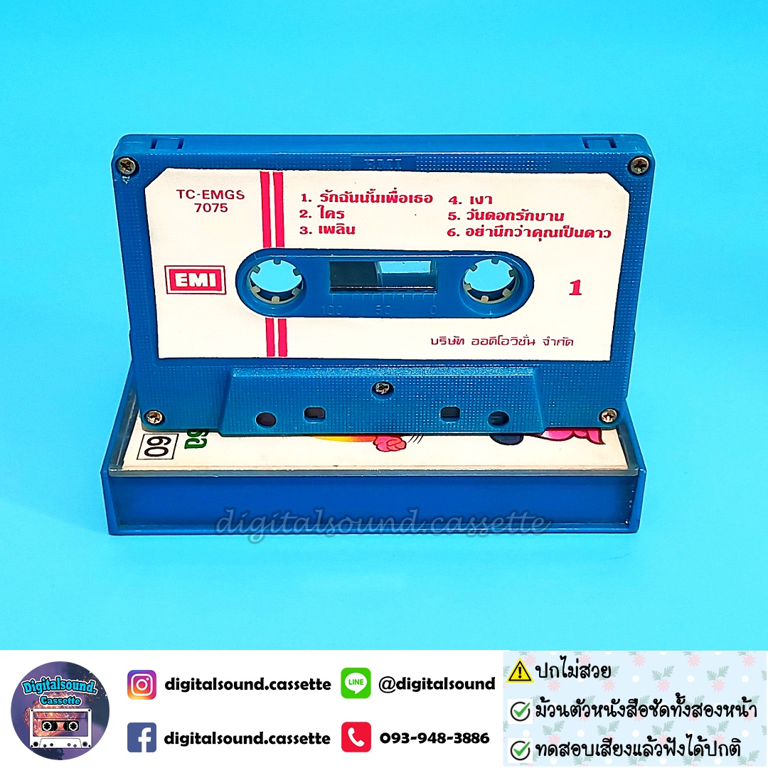 ⚠️ปกไม่สวย เทปคาสเซ็ท พิงค์แพนเตอร์ Pink Panther อัลบั้ม รักฉันนั้นเพื่อเธอ