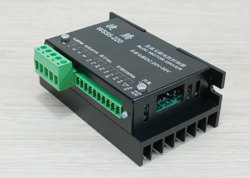 WS55-220 Brushless DC Motor Driver 500W DC20-50V Max 15A