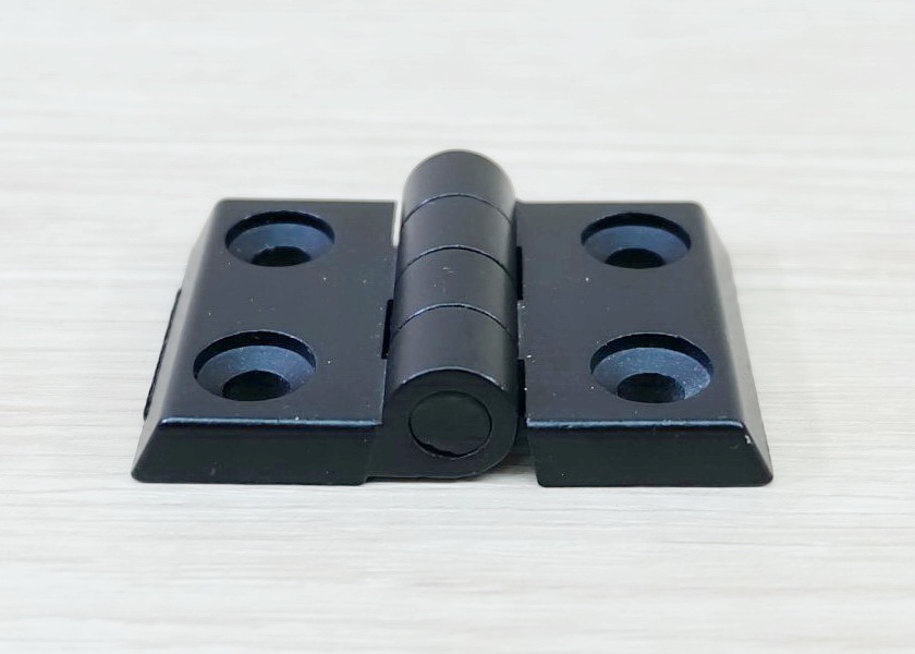 บานพับ Zinc Alloy Hinge for Alu-Profile 4040 ระยะรู 40x25 mm (สีดำ)