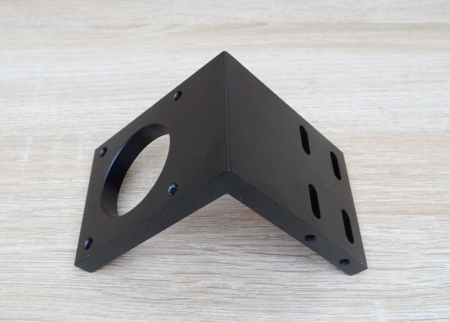 Nema23 L Bracket Stepper Motor (Aluminium 8mm)