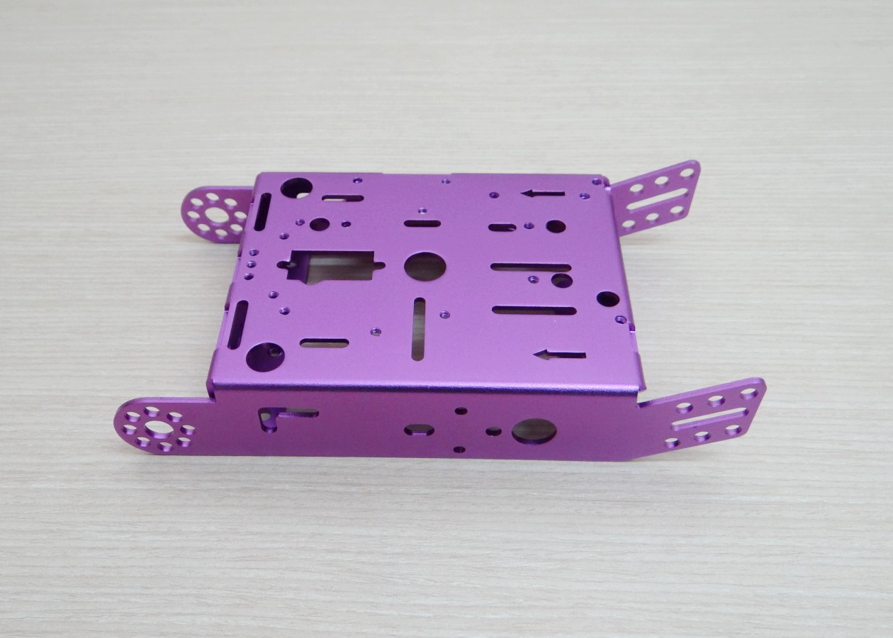 Aluminum Robot Chasis DIY (Purple)