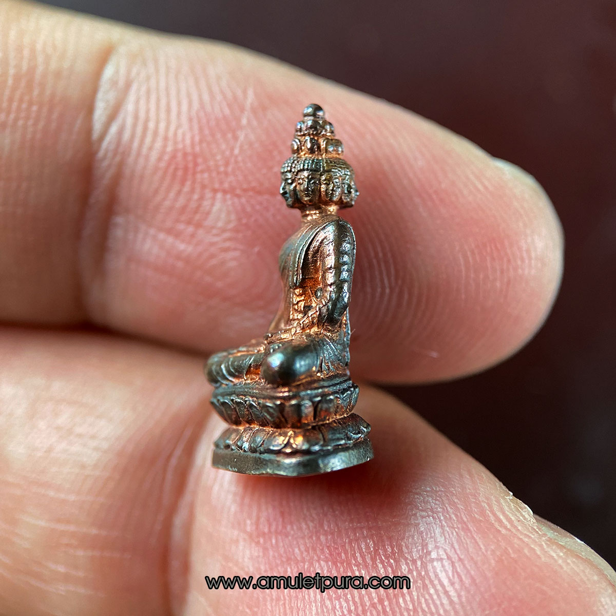 พระมหาเศรษฐีนวโกฏิ (พิมพ์เล็ก เนื้อนวะโลหะ)พิธีเสาร์ 5 มหาเศรษฐี ปี53 วัดสระเกศ และวัดไตรมิตร อ.ลักษณ์ เรขานิเทศ (ใต้ฐาน ตอกโค้ด)