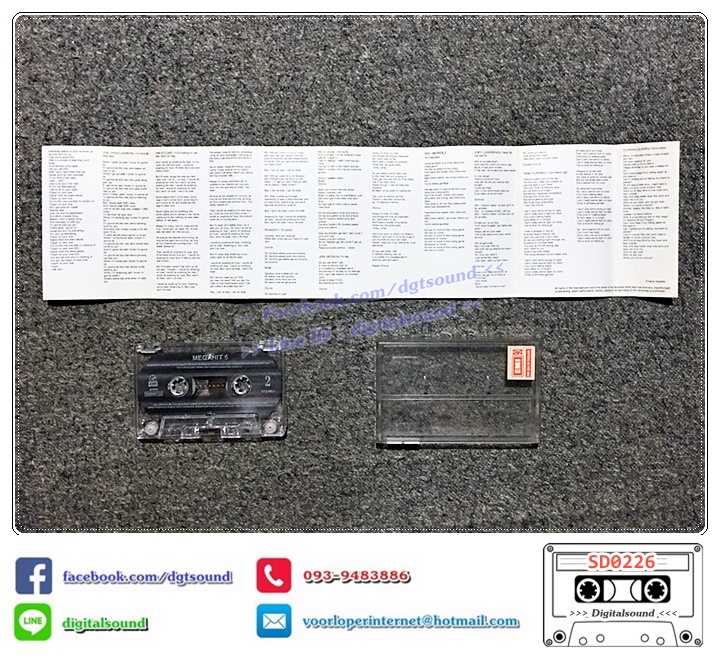 เทปคาสเซ็ท Various Artists อัลบั้ม MEGA HIT 6