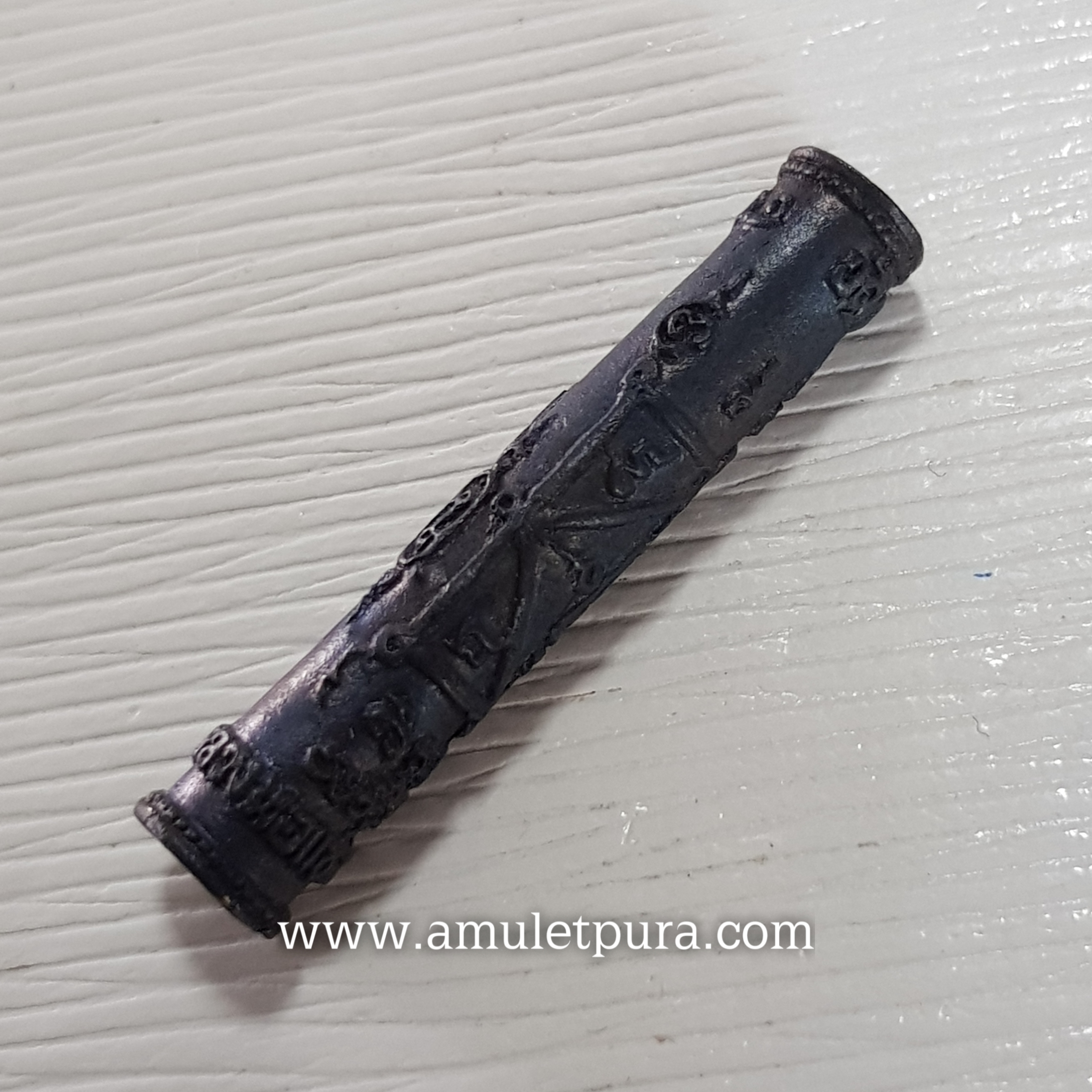 ตะกรุดหล่อโบราณ(พิมพ์เล็ก)หลวงพ่อแช่ม วัดตาก้อง จ.นครปฐม