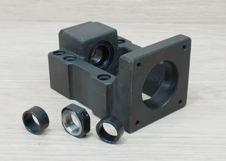 Cast Iron HBK15-57 Ball Screw Bearing Integrated Seat Bracket