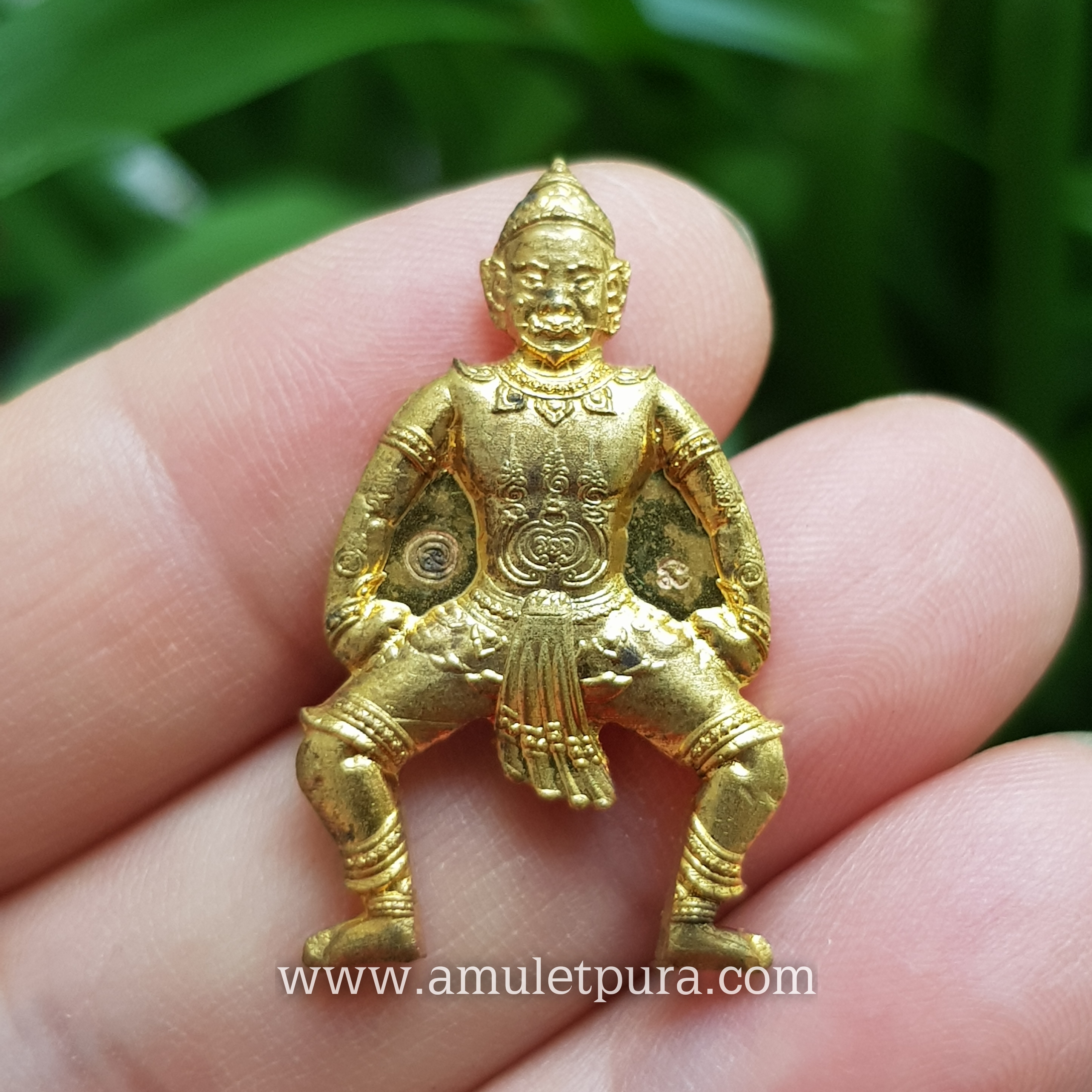 หุ่นพยนต์อาคม(สัมฤทธิ์)รุ่นมนต์พนมรุ้ง ปี58 หลวงพ่อเมียน วัดบ้านจะเนียง จ.บุรีรัมย์(ตอกโค้ด)
