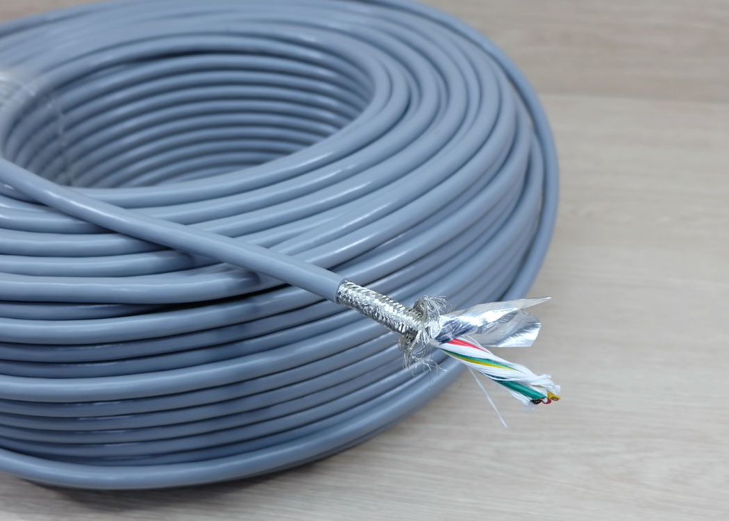 4 core x 1.0 mm2 Shielded Wire TRVVP Bending Resistant High Flexible Cable (1m)