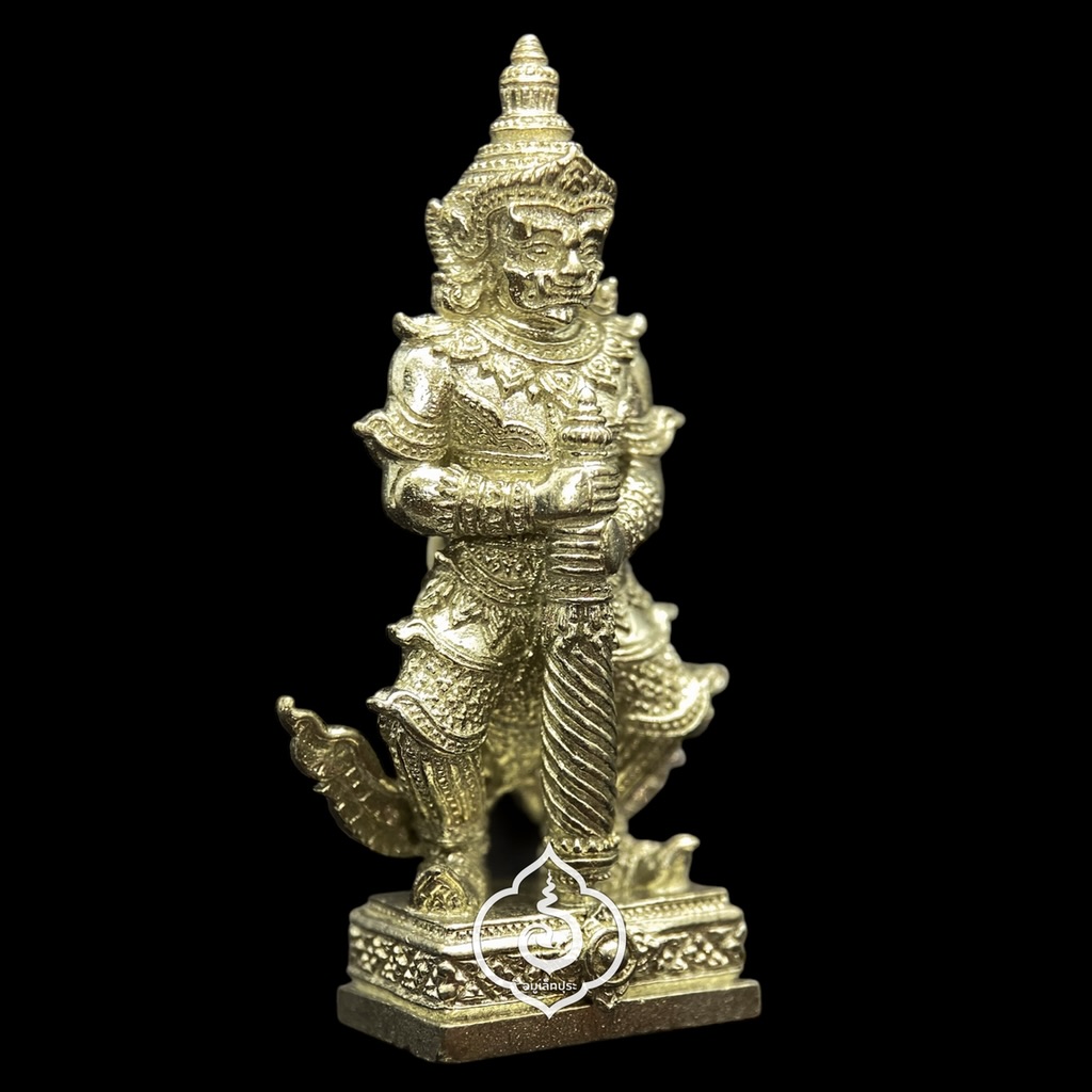 ท้าวเวสสุวรรณ (เนื้ออาปาก้า) รุ่นยกฐานะ ทองนำโชค ปี64 หลวงพ่อทอง วัดบ้านไร่ จ.นครราชสีมา (มีโค้ด หมายเลข894)