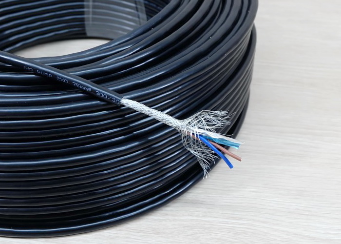 2 core X 0.75 mm² Shielded Wire RVSP Signal Line Shielded Twisted Pair (1m)