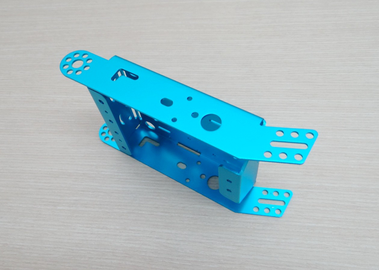 Aluminum Robot Chasis DIY (Blue)