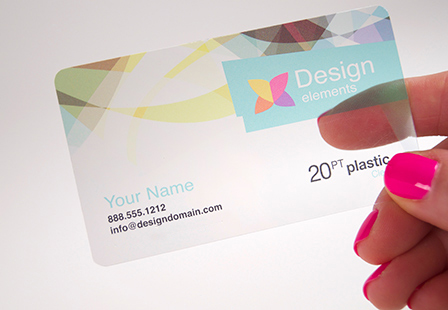 นามบัตรพีวีซีโปร่งใส Clear Card 0.5 นามบัตรธุรกิจ คละชื่อ +เพิ่ม 1฿ ต่อชื่อ