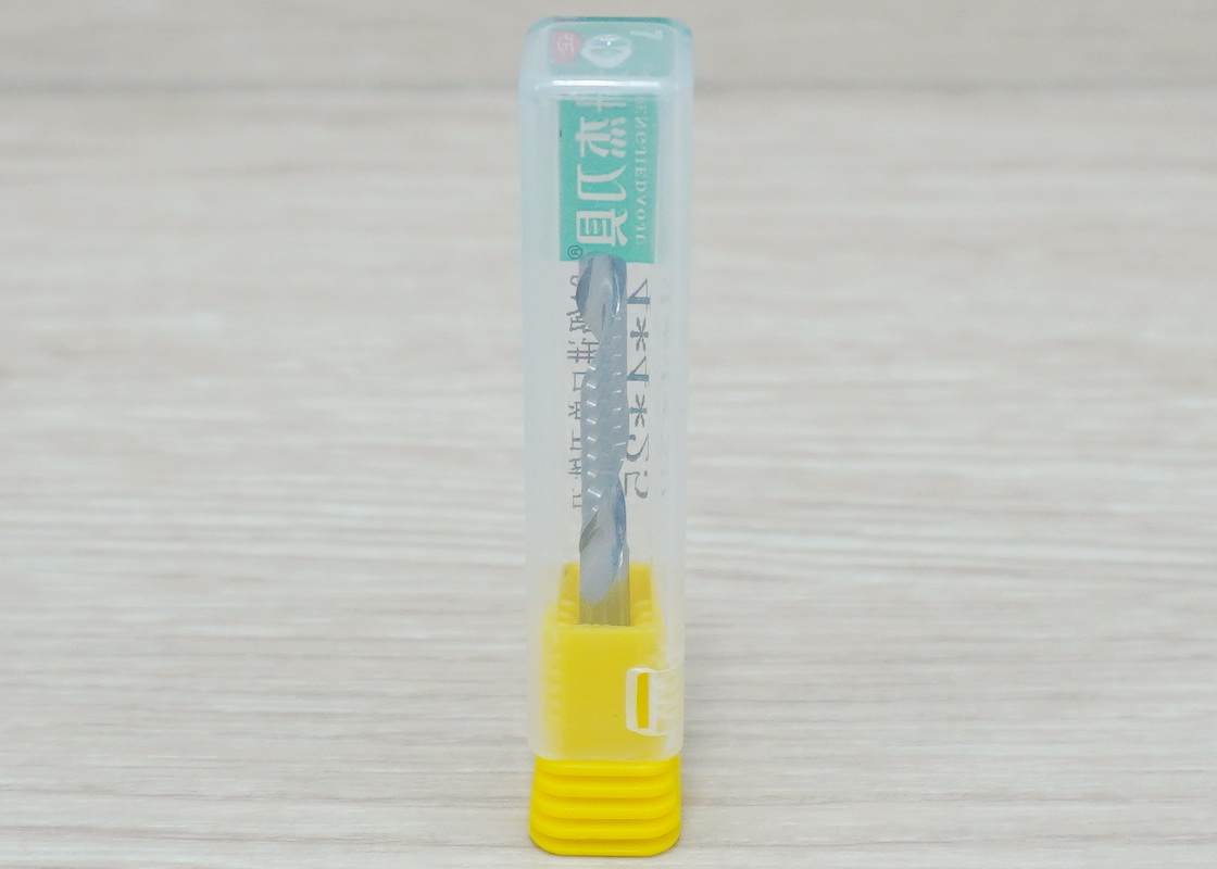 Wood/Acrylic - 4x4x25mm Single Flute Bit Carbide End Mill (SHKxCEDxCEL) เกรด 3A