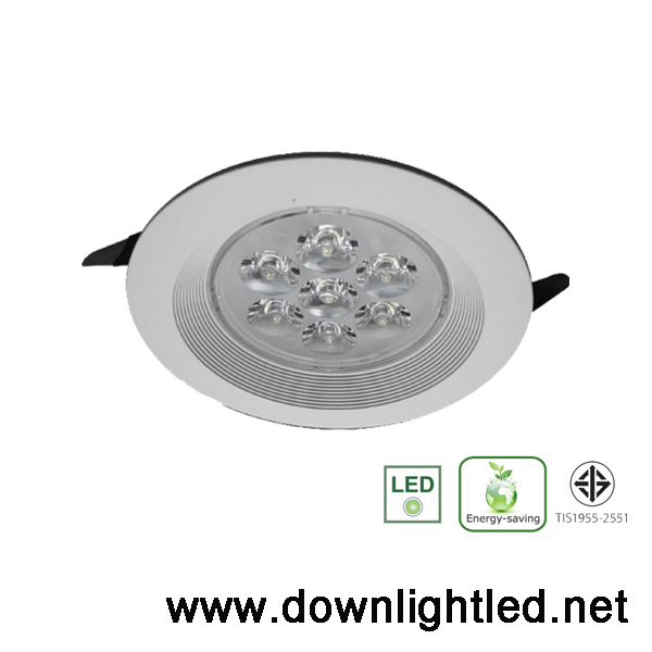 ดาวน์ไลท์ LED Lunar 7w (แสงขาว)