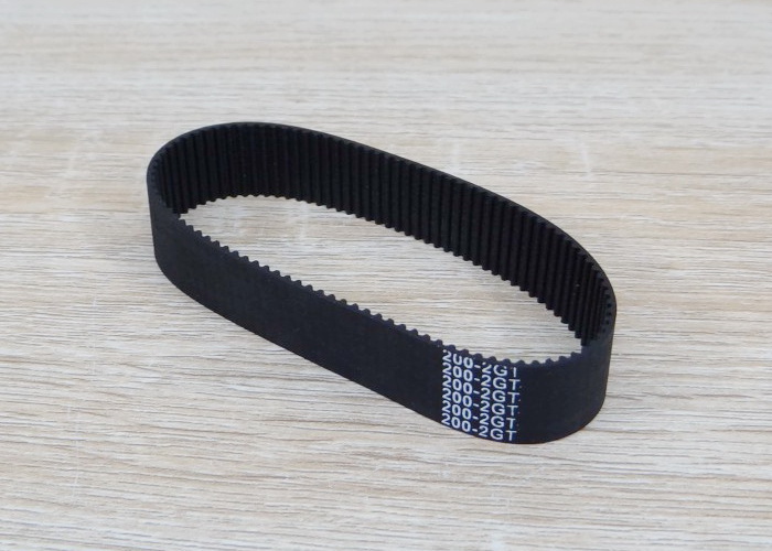 Belt closed loop rubber 200-2GT-15 (Closed-loop length 200mm, GT2 timing belt, width 15mm)
