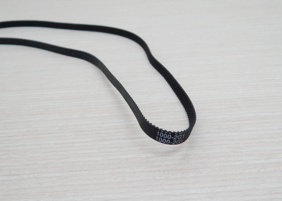 Belt closed loop rubber 1000-2GT-6 (Closed-loop length 1000mm, GT2 timing belt, width 6mm)