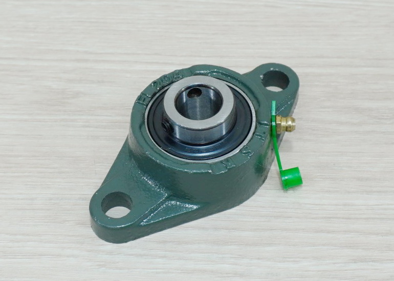 UCFL203 Flange Bearing Unit 17mm Cast Iron Housing Self-aligning (โครงของ FL204)