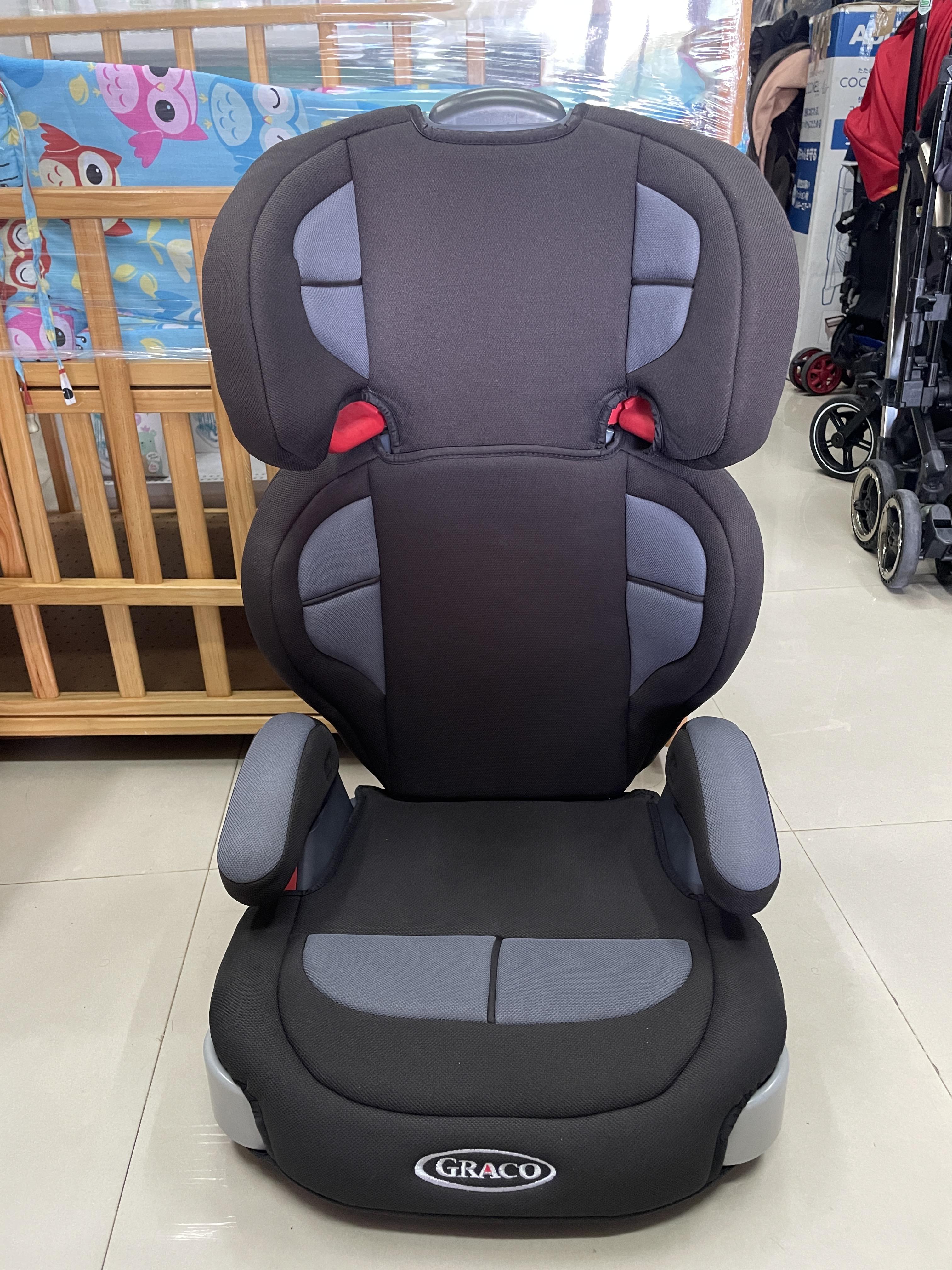 Graco บูสเตอร์ซีท Graco ยกหัวสูงต่ำได้ 3-12ขวบ มีที่วางแก้ว สภาพสวย 90% มือสองญี่ปุ่น ซักพร้อมใช้งาน