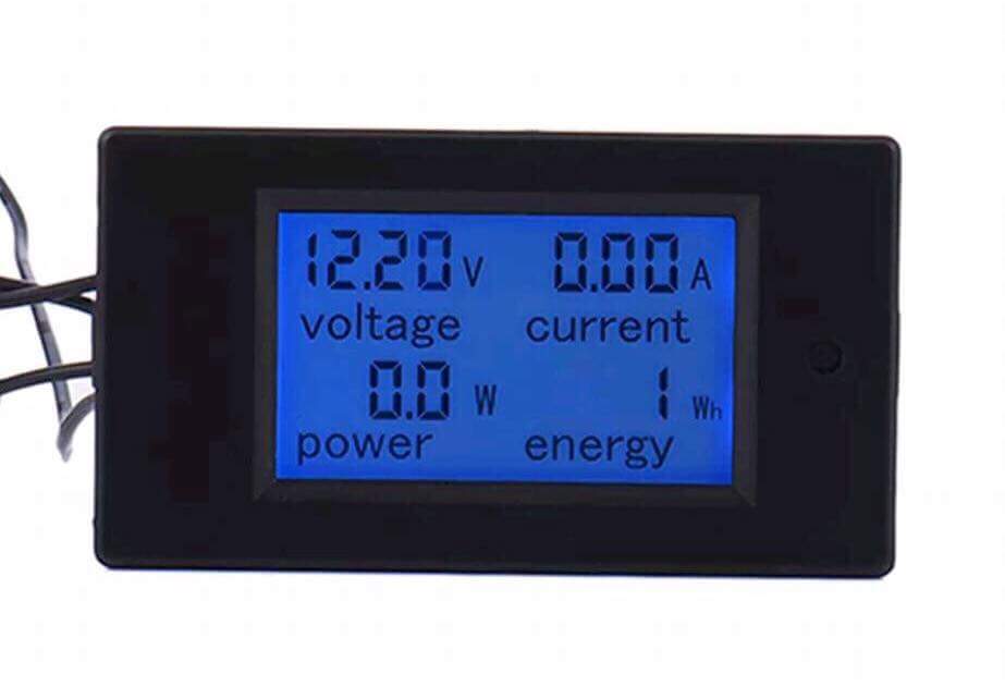 Watt Meter DC 20A 100v