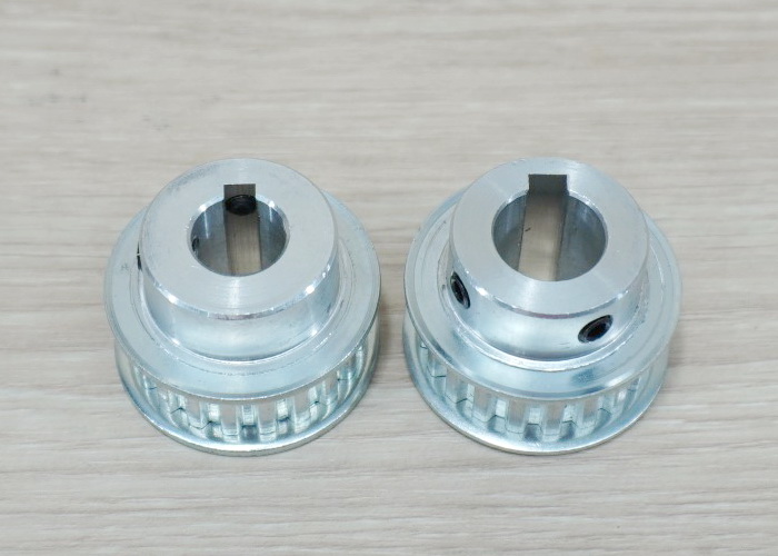 XL-10mm, 20 Tooth Timing Pulley Aluminum Bore 12mm + Key Hole 4mm