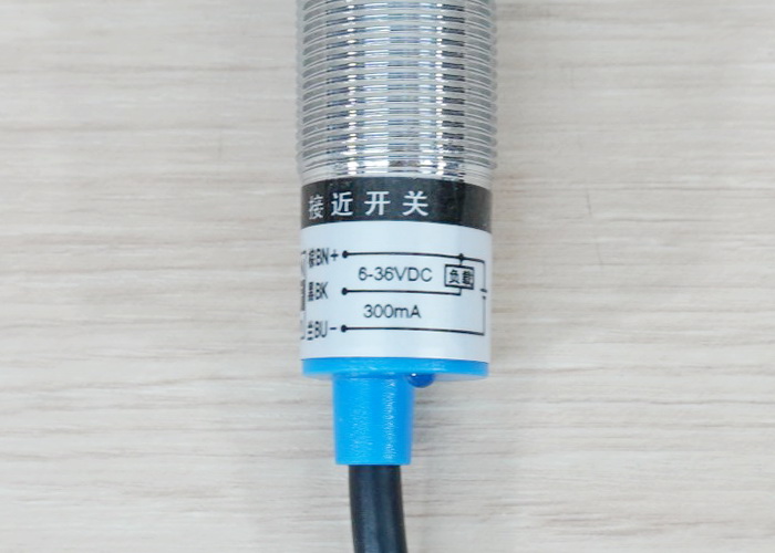LJ18A3-8-Z/BX (NPN, NO ระยะ 8mm) 6-36V DC Inductive proximity switch sensor