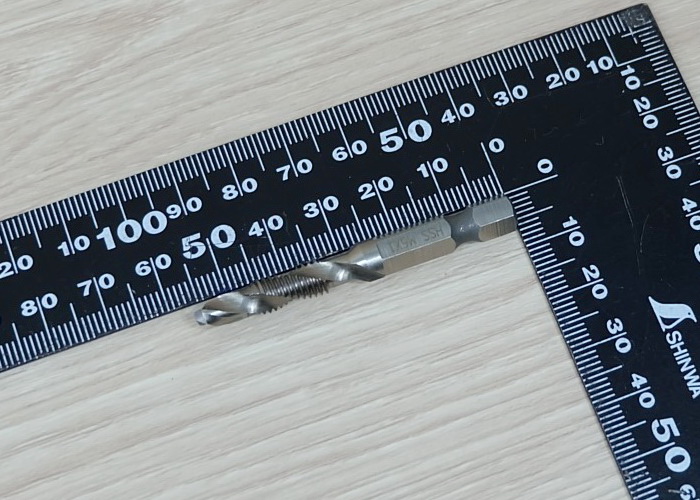 M6 x 1.0 mm Hex Shank Thread Tap (+Chamfer) HSS9341