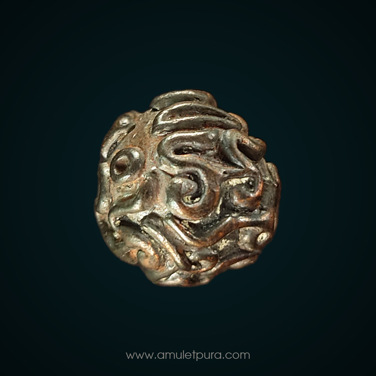 เม็ดกระสุนคตเนื้อโลหะ (เนื้อมหาชนวน) รุ่นแรก ปี65 พ่อท่านอิ่ม 105 ปี วัดทุ่งนาใหม่ จ.นครศรีธรรมราช สร้างโดยอาจารย์เณรดอยเมืองตรัง (มีโค้ด หมายเลข 1467)