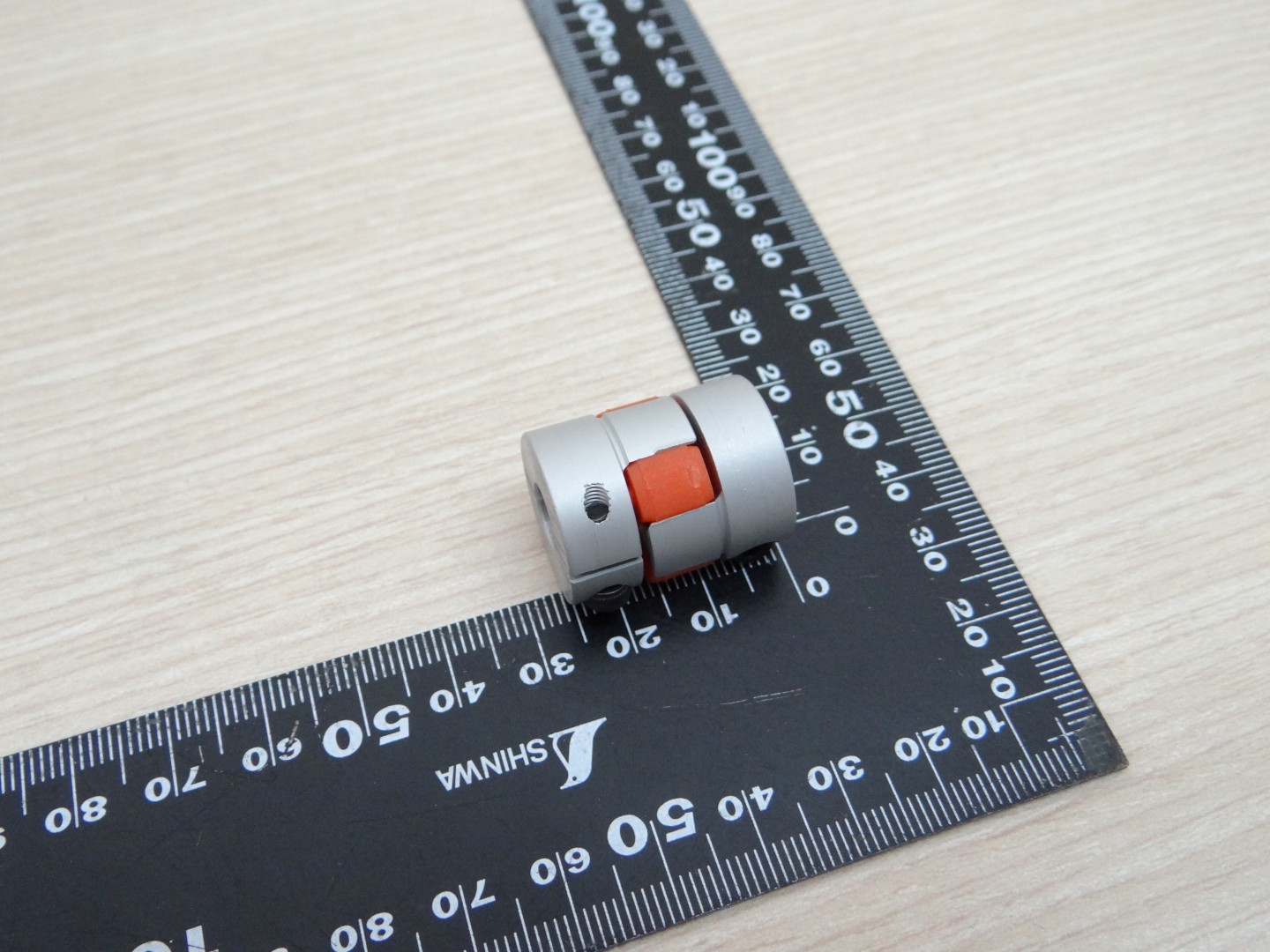 6.35 x 8 mm XB-Plum Flexible Shaft Coupling D20 L25