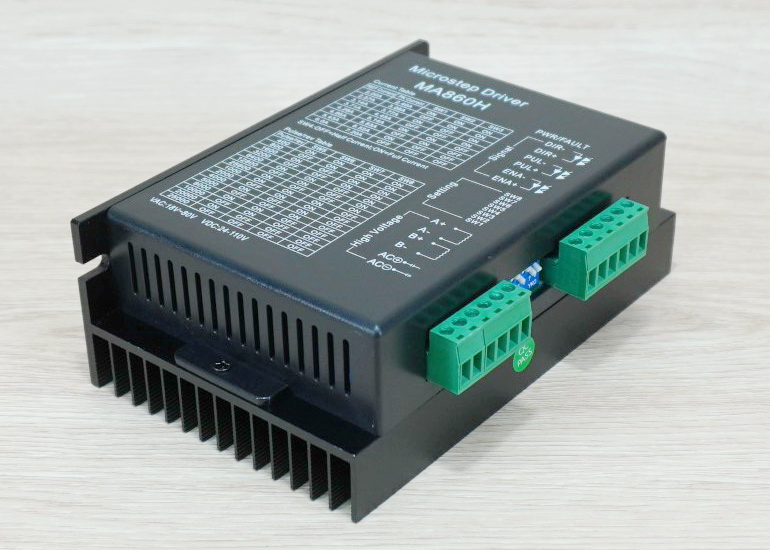 MA860H (Jiawen) Microstep Driver Peak 7.2A, 24-110 VDC / 18-80 VAC 2-phase