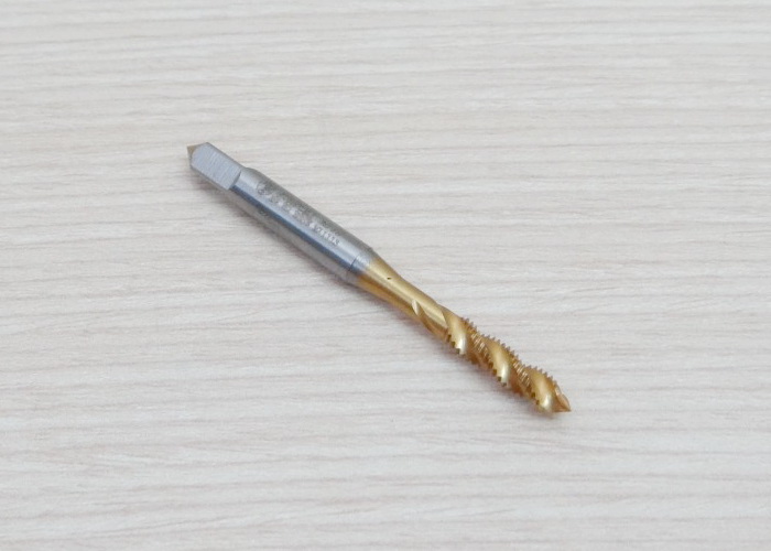 Titanium Coated Thread Tap M4 x 0.7 HSSE Screw Tap