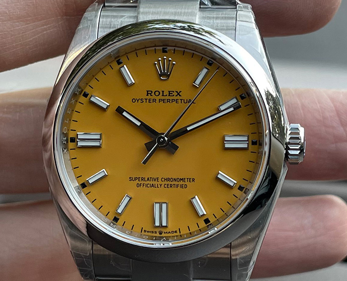 ROLEX OP36 YELLOW 36 MM. VSF