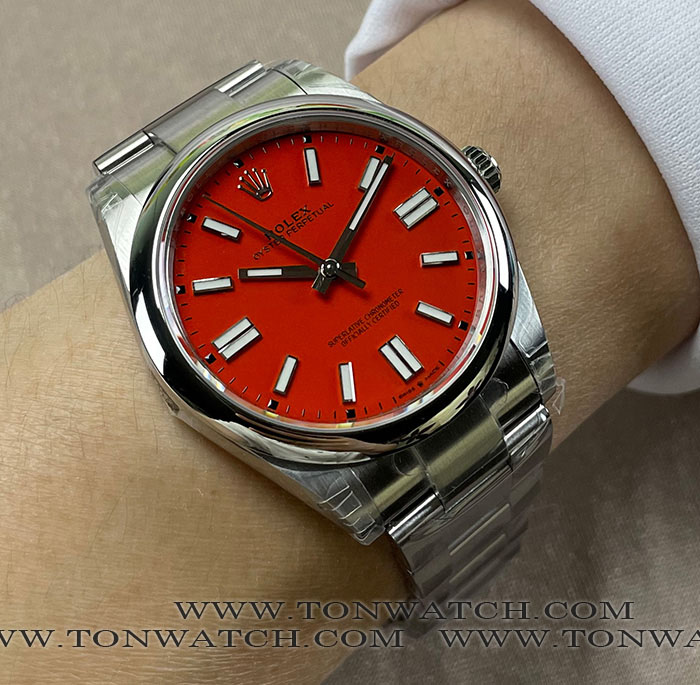 ROLEX OP41RED VSF 41 MM.