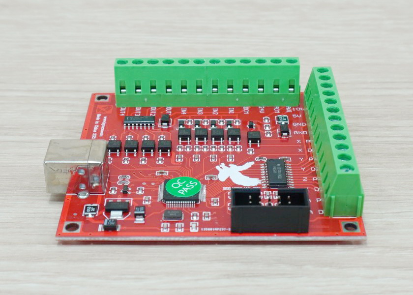 CNC USB 4-Axis 100KHz Controller Board for MACH3 + สาย USB-1.5M + แถม CD
