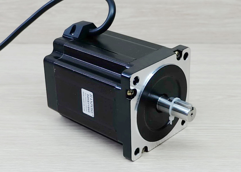HANPOSE - Stepper Motor (Nema34) แรงบิด 8N.m 6A Shaft 14mm (86HS118)