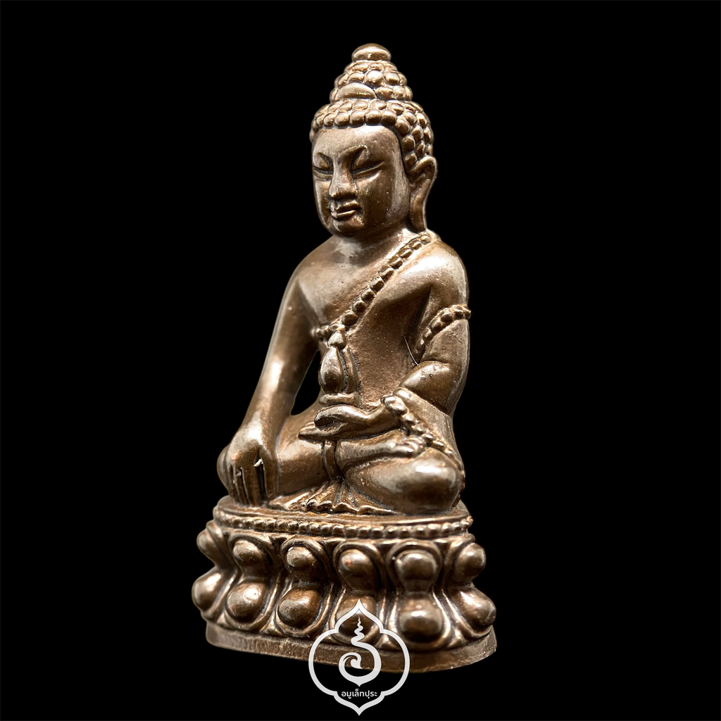 1 ใน 300 องค์ พระกริ่งชินบัญชร รุ่นรวยทันใจ (เนื้อนวะโลหะ ก้นทองฝาบาตร) ปี66 หลวงปู่อิ่ม ปัญญาวุโธ วัดทุ่งนาใหม่ จ.นครศรีธรรมราช (มีโค้ด หมายเลขมงคล 48)