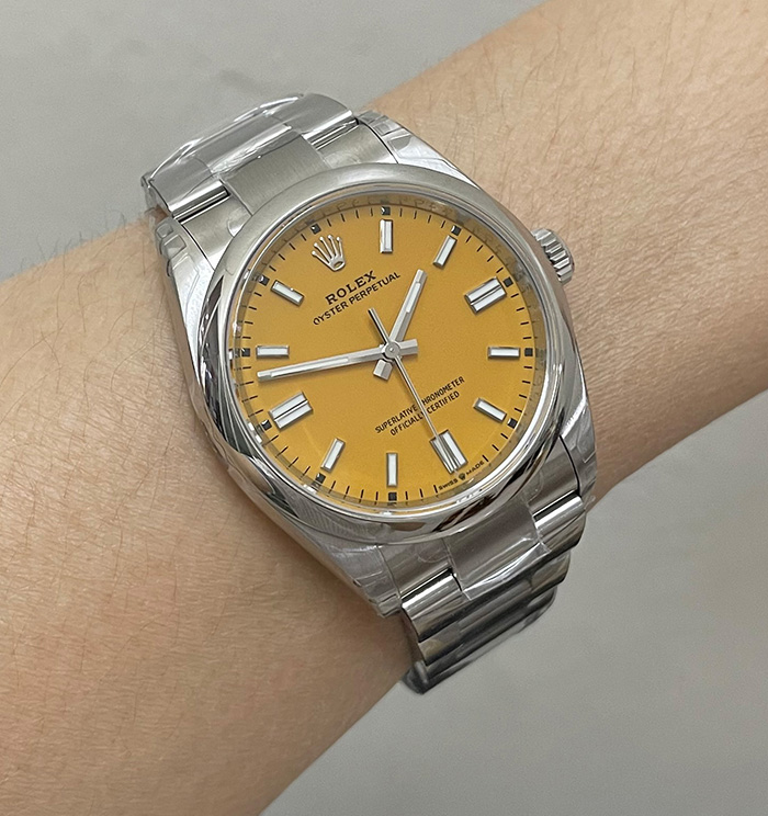 ROLEX OP36 YELLOW 36 MM. VSF