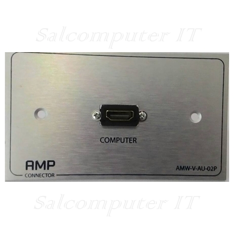 Outlet Plate AMP HDMI 1 port