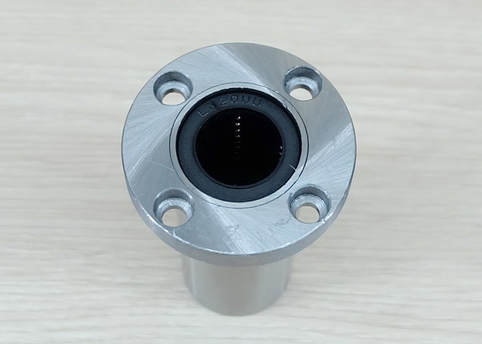 LMF20LUU 20x32x80mm Round Flange Long Linear Ball Bearing 20mm