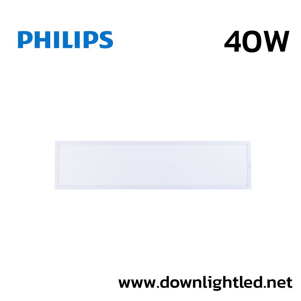 โคมไฟฝังฝ้า LED Panel Light 40w Philips RC091V W30L120